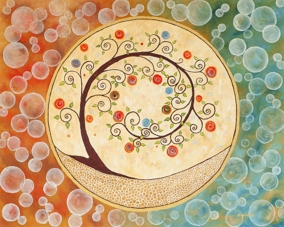 Circles of Love, Life and Beauty From artbyglorianna 